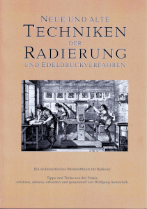 Techniken der Radierung und Edeldruckverfahren Umschlag